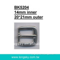 fashion metal garment buckles (BK5204/14mm)